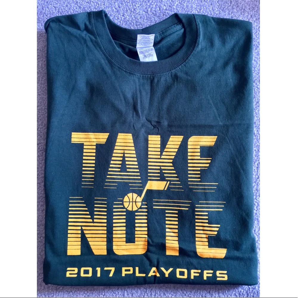 Utah Jazz Playoffs Take Note Shirt. SGA